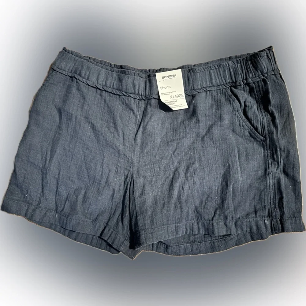 Womens Dark blue Sonoma shorts. - Picture 1 of 3